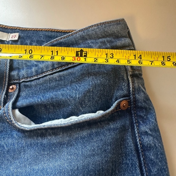 Levi's Wedgie Classic Straight Jeans in Stretch Cotton | Size 27 - Picture 8 of 10